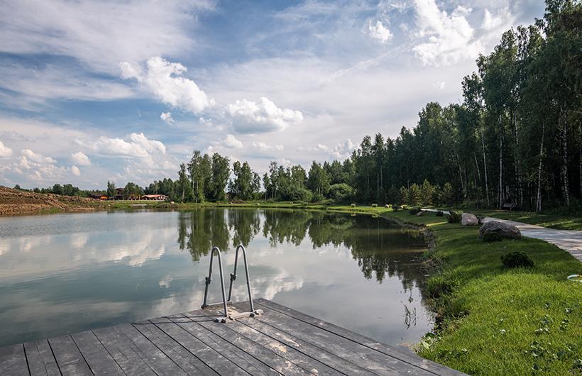 2 озера, пляж, рыбалка в поселке Emerald Village