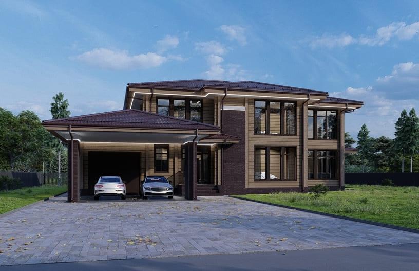 Проект Адмонт в элитном КП Emerald Village на Новой Риге