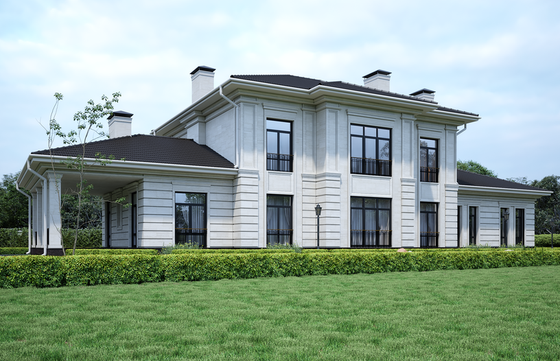 Проект дома Уильям в элитном КП Emerald Village на Новорижском шоссе
