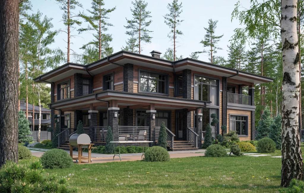 Проект дома Тироль в поселке Emerald Village