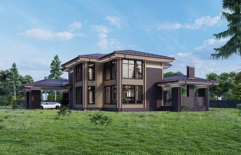 Проект Адмонт в элитном КП Emerald Village на Новой Риге