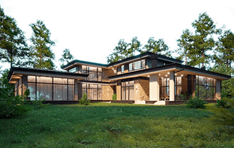 Проект Редмонд в элитном КП Emerald Village на Новой Риге