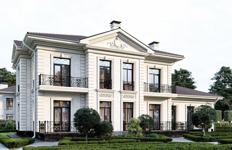 Проект дома Ричард в элитном КП Emerald Village на Новорижском шоссе