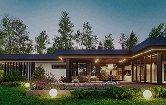Проект Бергер в элитном КП Emerald Village на Новой Риге