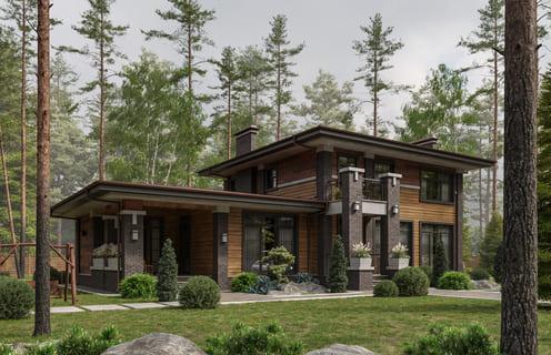 Проект дома Бернау в поселке Emerald Village