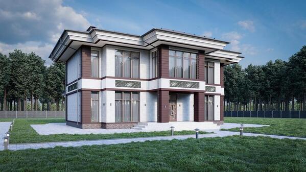 Проект Икс-Рэй в элитном КП Emerald Village на Новой Риге
