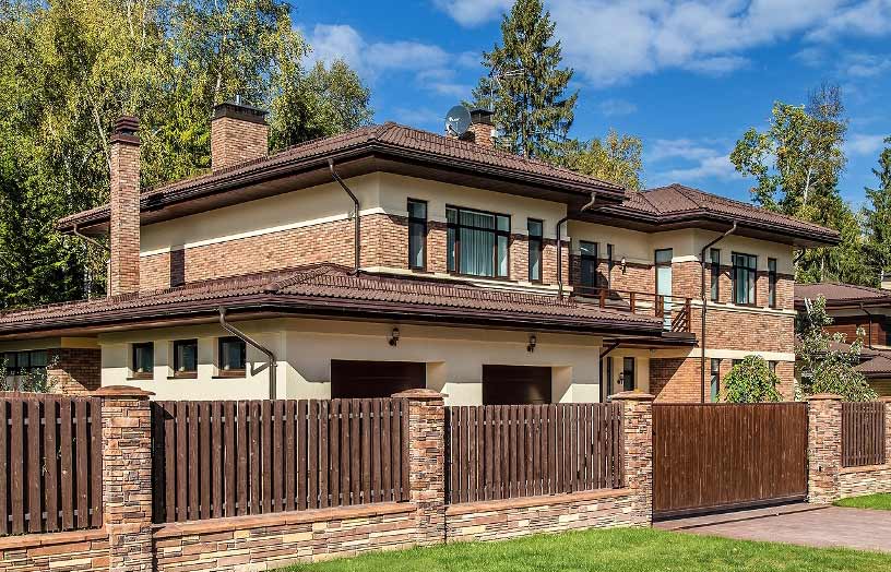 Проект дома Бильбао в элитном КП Emerald Village на Новорижском шоссе