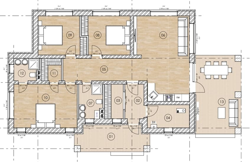 Проект Линц-2 в элитном КП Emerald Village на Новой Риге