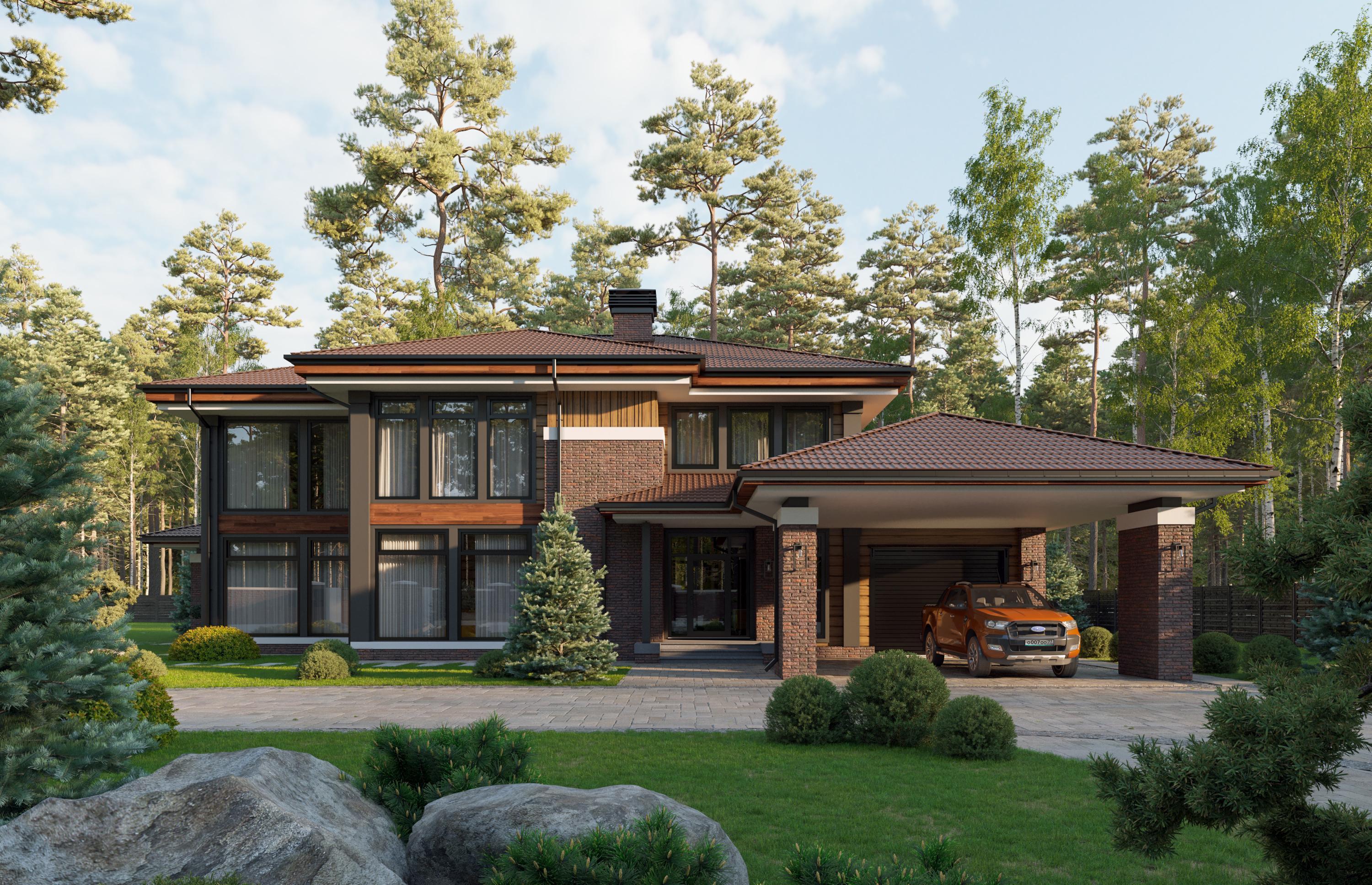 Проект дома Мюнхен в поселке Emerald Village