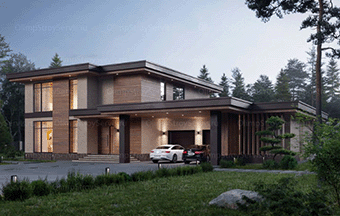 Проект Телфорд в элитном КП Emerald Village на Новой Риге