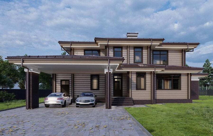 Проект Манхэттен в элитном КП Emerald Village на Новой Риге