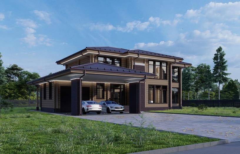 Проект Адмонт в элитном КП Emerald Village на Новой Риге