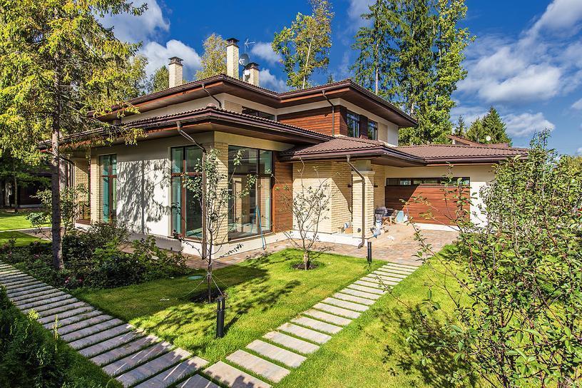 Проект дома Монпелье в элитном КП Emerald Village на Новорижском шоссе