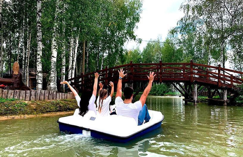 2 озера, пляж, рыбалка в поселке Emerald Village