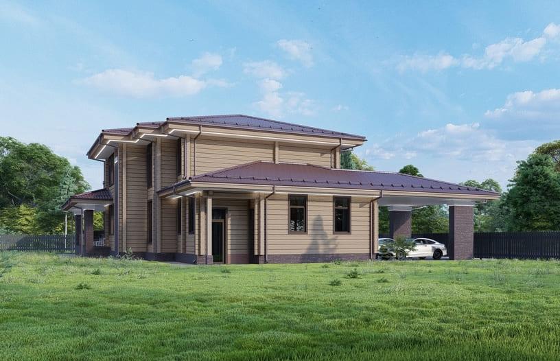 Проект Адмонт в элитном КП Emerald Village на Новой Риге
