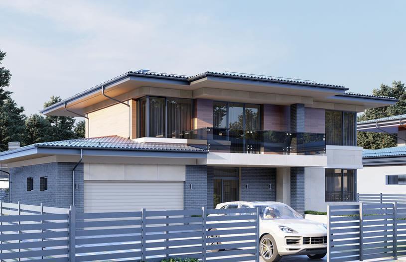 Проект Райт в элитном КП Emerald Village на Новой Риге