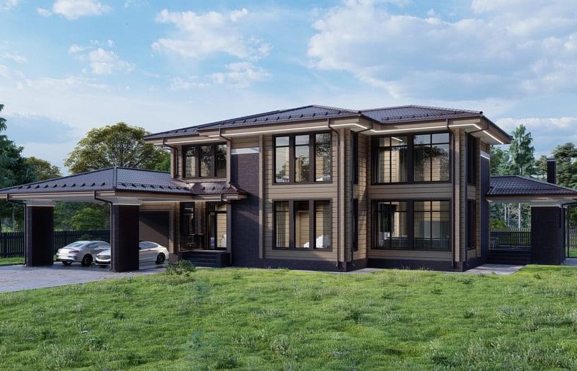 Проект Адмонт в элитном КП Emerald Village на Новой Риге