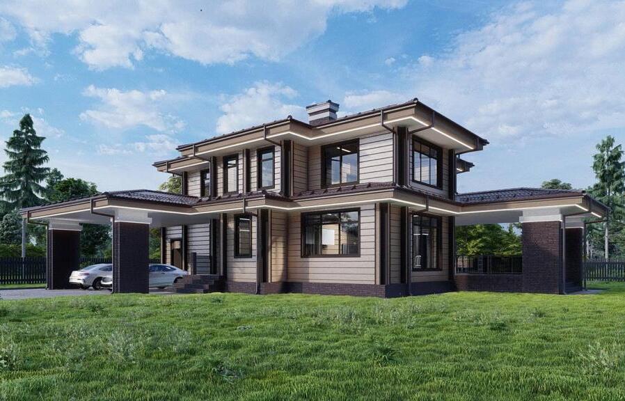 Проект Манхэттен в элитном КП Emerald Village на Новой Риге