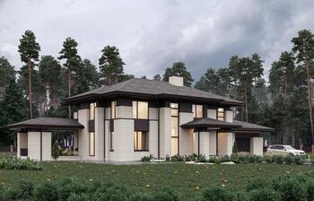 Проект Кёссен в элитном КП Emerald Village на Новой Риге