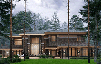 Проект Вангард в элитном КП Emerald Village на Новой Риге