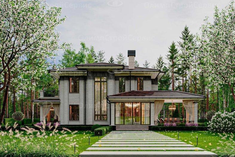 Проект Трейси в элитном КП Emerald Village на Новой Риге