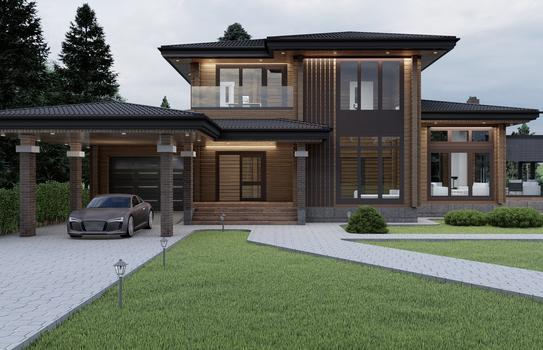 Проект дома Лаймен Баум в поселке Emerald Village