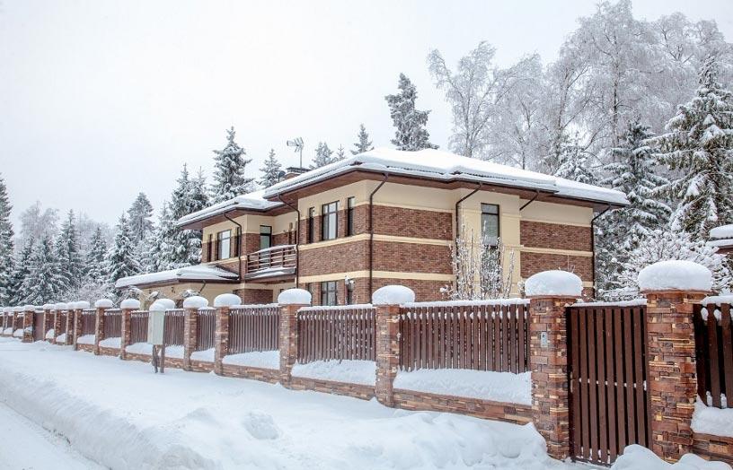 Проект дома Бильбао в элитном КП Emerald Village на Новорижском шоссе