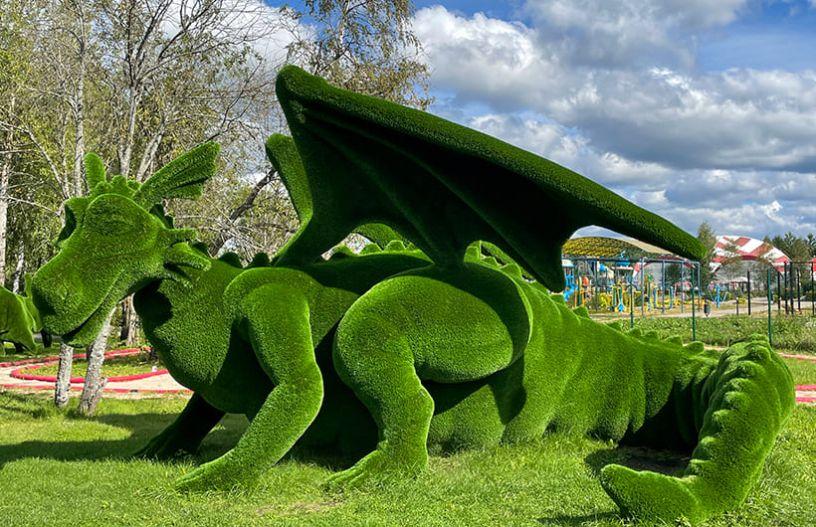 Парки и скверы в поселке Emerald Village