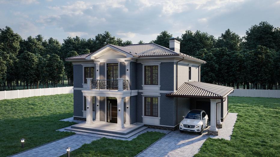 Проект дома Классик в поселке Emerald Village