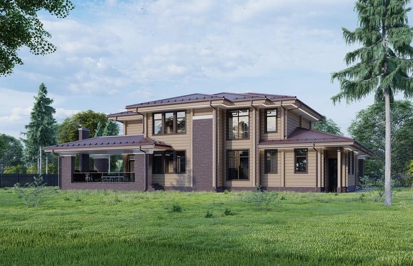 Проект Адмонт в элитном КП Emerald Village на Новой Риге